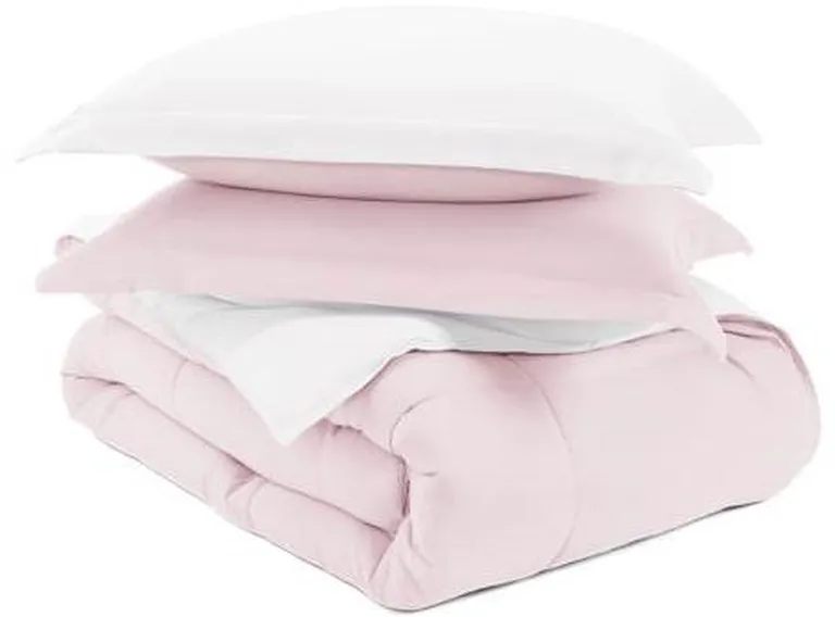 Twin/Twin XL 2-Piece Microfiber Reversible Comforter Set Photo 4