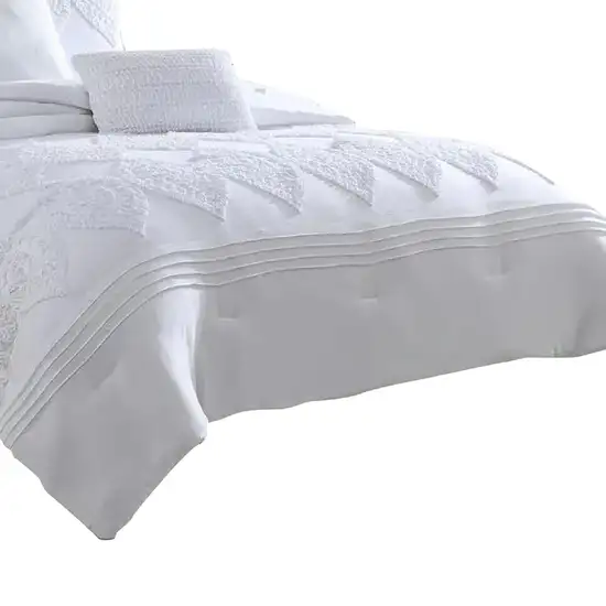 Tyler 8 Piece Queen Comforter Set, Ogee Design, The Urban Port Photo 4