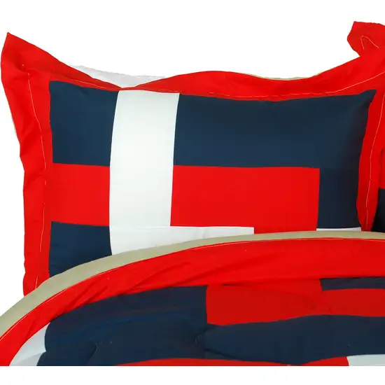 Warm Cabin -  Quilted Patchwork Down Alternative Comforter Set (Twin Size) Photo 2