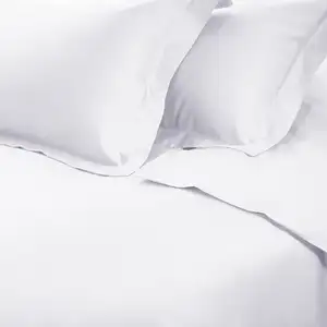 Photo of White Cotton Blend 650 Thread Count Washable Duvet Cover Set