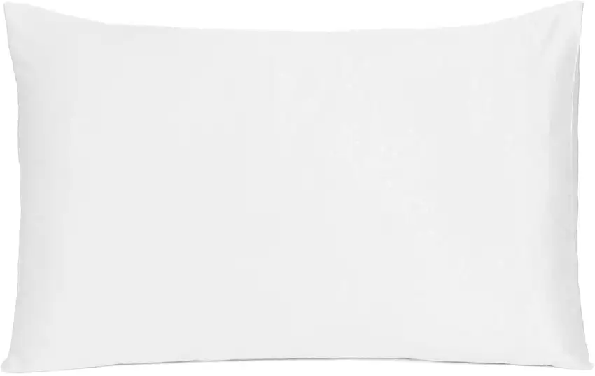 White Dreamy Set Of 2 Silky Satin Standard Pillowcases Photo 2