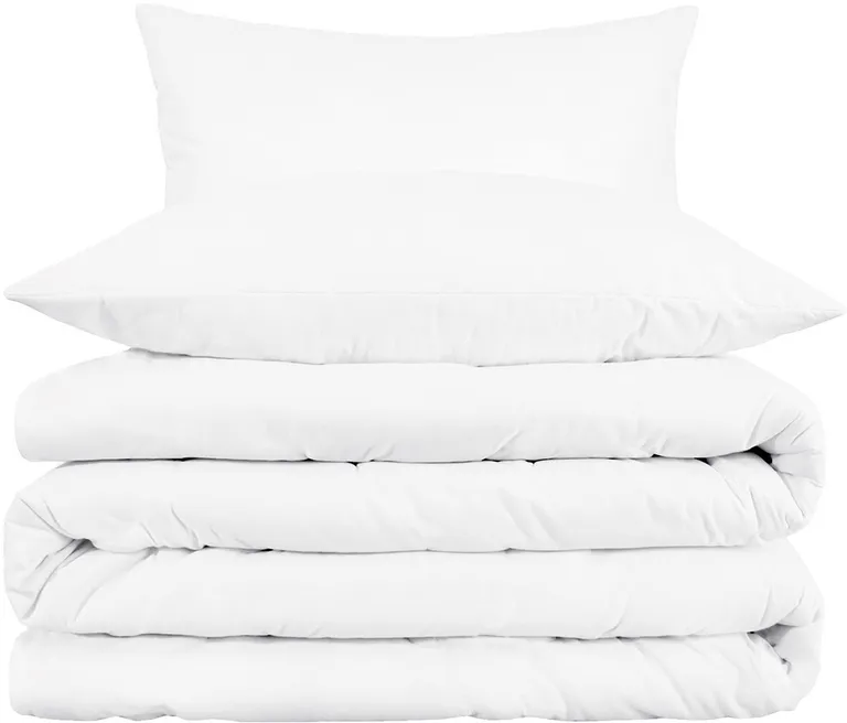King Cotton Blend 1000 Thread Count Washable Duvet Cover Set Photo 1