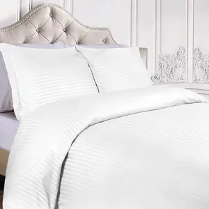 Photo of White King Cotton Blend 400 Thread Count Washable Duvet Cover Set