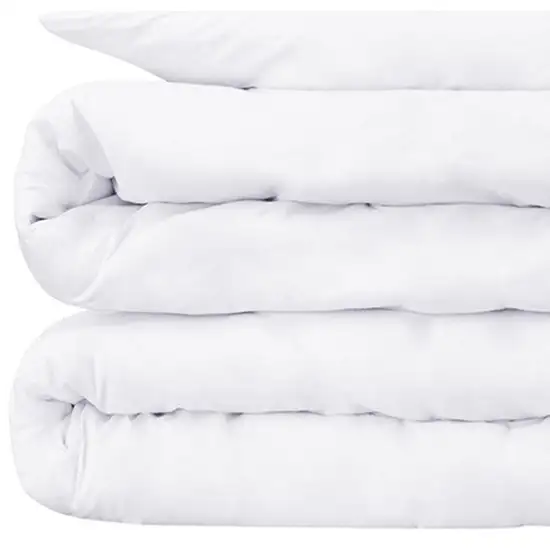 White King Cotton Washable Duvet Cover Set With Two Shams Photo 5