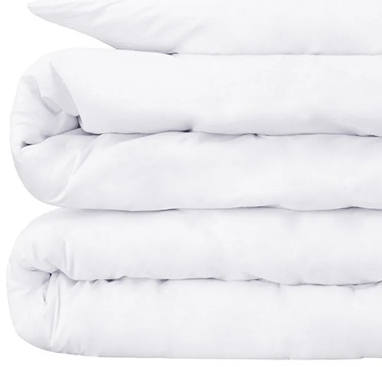 White King Cotton Washable Duvet Cover Set With Two Shams Photo 5