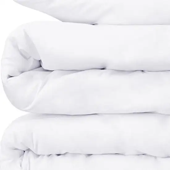 White King Cotton Washable Duvet Cover Set With Two Shams Photo 4