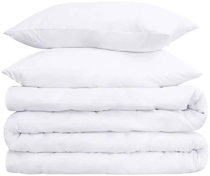 White King Cotton Washable Duvet Cover Set With Two Shams Photo 3