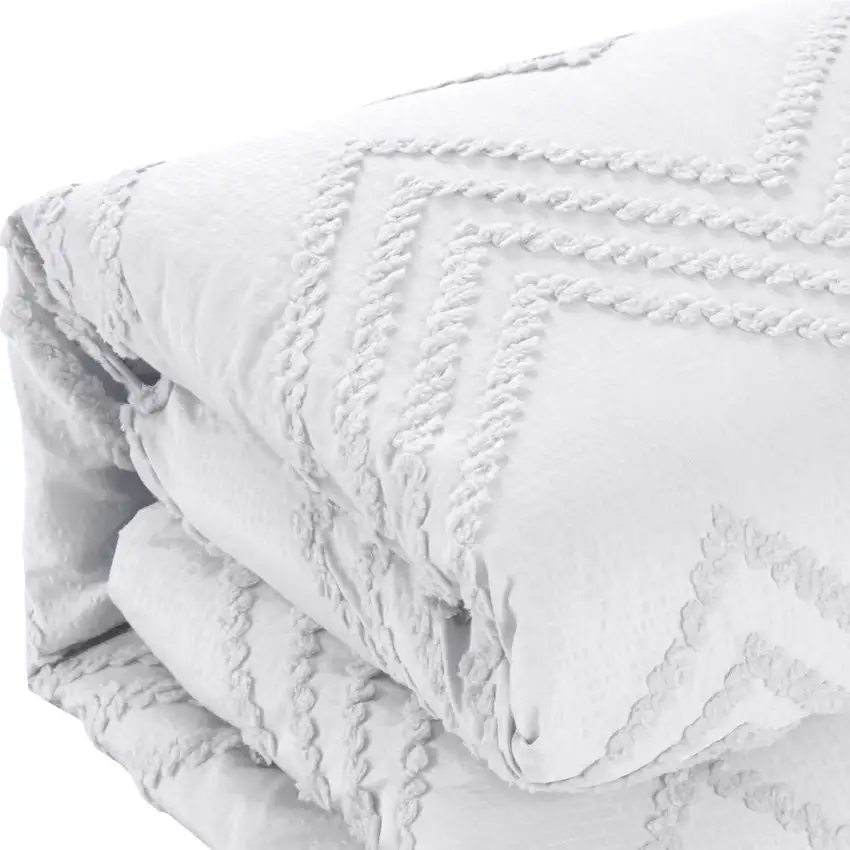 White King Polyester 180 Thread Count Washable Duvet Cover Set Photo 6