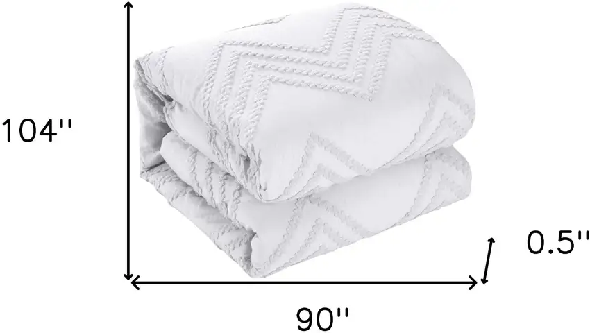 White King Polyester 180 Thread Count Washable Duvet Cover Set Photo 9