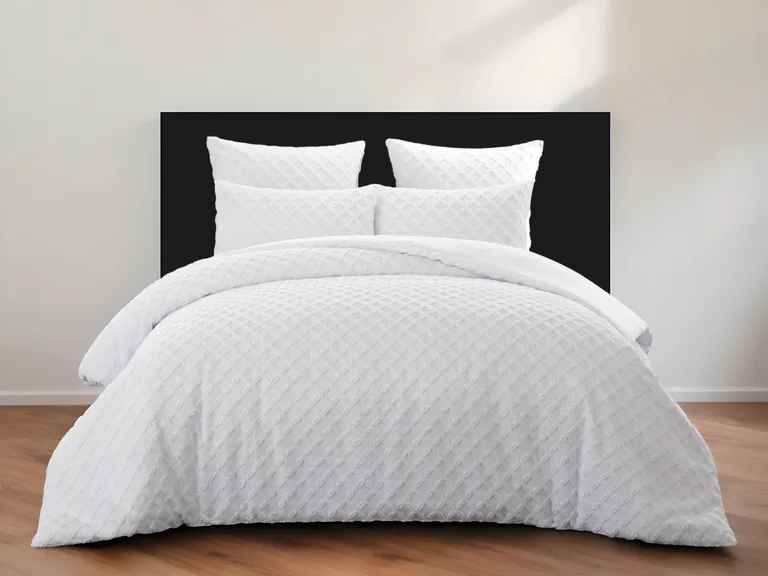 White King PolYester 180 Thread Count Washable Duvet Cover Set Photo 5