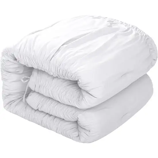 White King Polyester 180 Thread Count Washable Down Comforter Set Photo 2