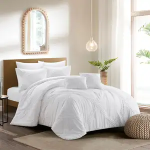 Photo of White King Polyester 140 Thread Count Washable Down Comforter Set