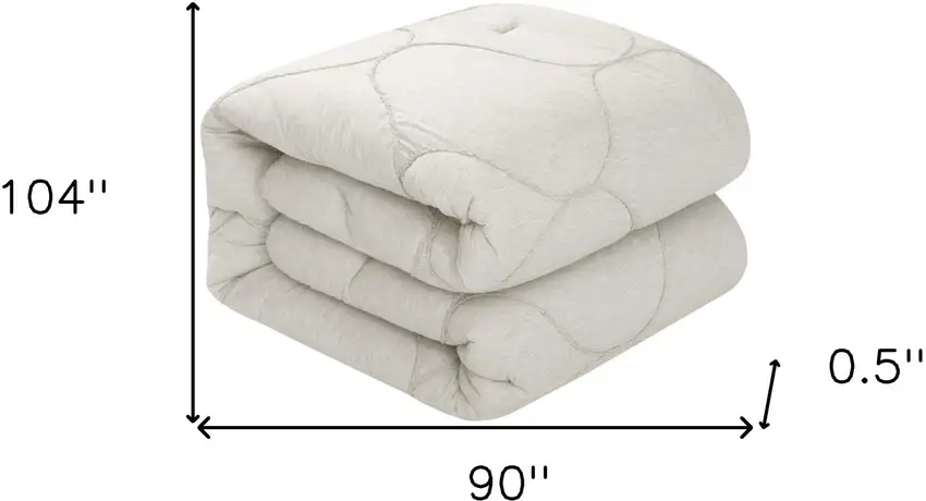 White King Polyester 180 Thread Count Washable Down Comforter Set Photo 9