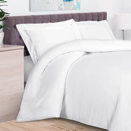 White King Rayon Washable Duvet Cover Set Photo 4