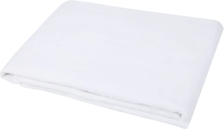 White Linen King Flat Sheet Photo 1