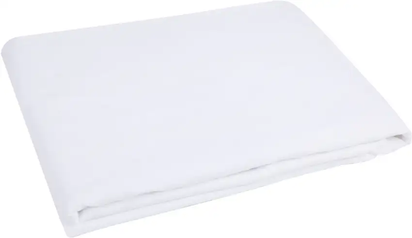 White Linen King Flat Sheet Photo 3