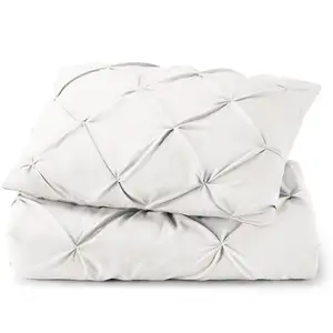 Photo of White  Microfiber Washable Microfiber Down Alternative Comforter