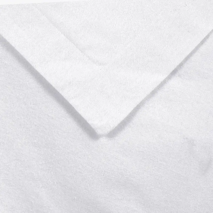 White Queen Cotton Blend Thread Count Washable Duvet Cover Set Photo 3