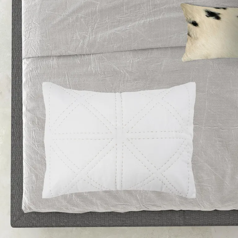 Queen 100% Cotton 300 Thread Count Machine Washable Down Alternative Comforter Photo 2