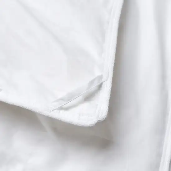 White Queen Cotton Washable Microfiber Down Alternative Comforter Photo 5