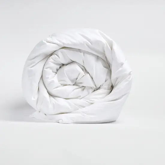 White Queen Cotton Washable Microfiber Down Alternative Comforter Photo 2