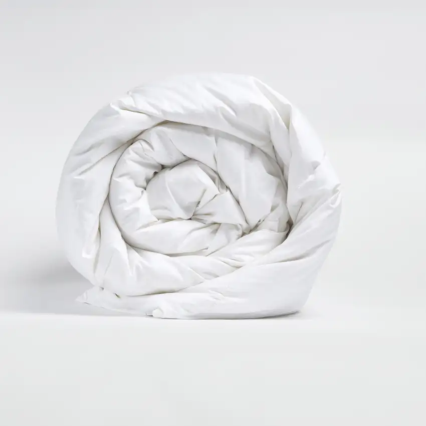 White Queen Cotton Washable Microfiber Down Alternative Comforter Photo 2