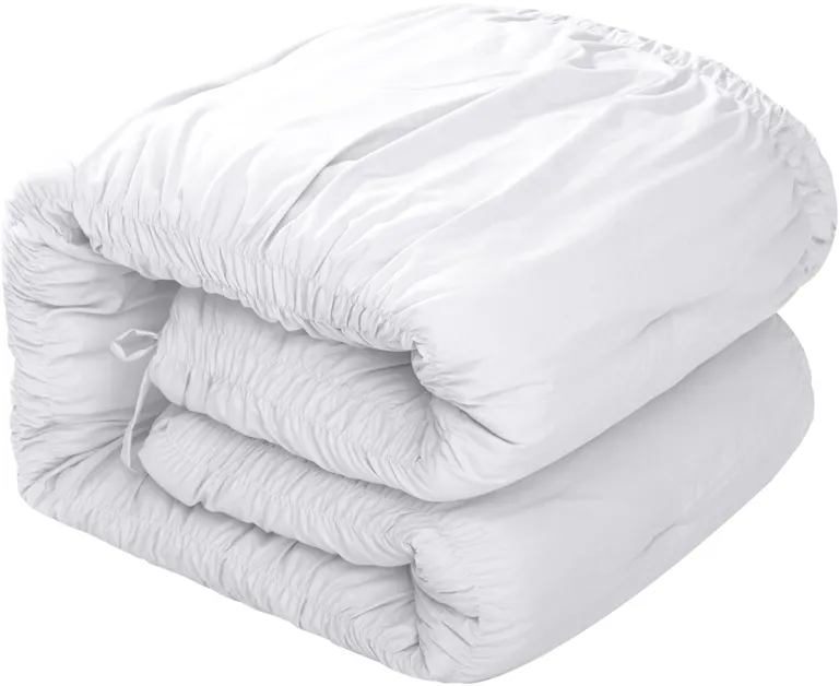White Queen Polyester 180 Thread Count Washable Down Comforter Set Photo 2