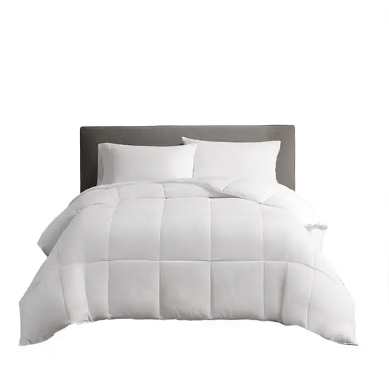 White Ring Stitch Sham And Comforter Photo 2