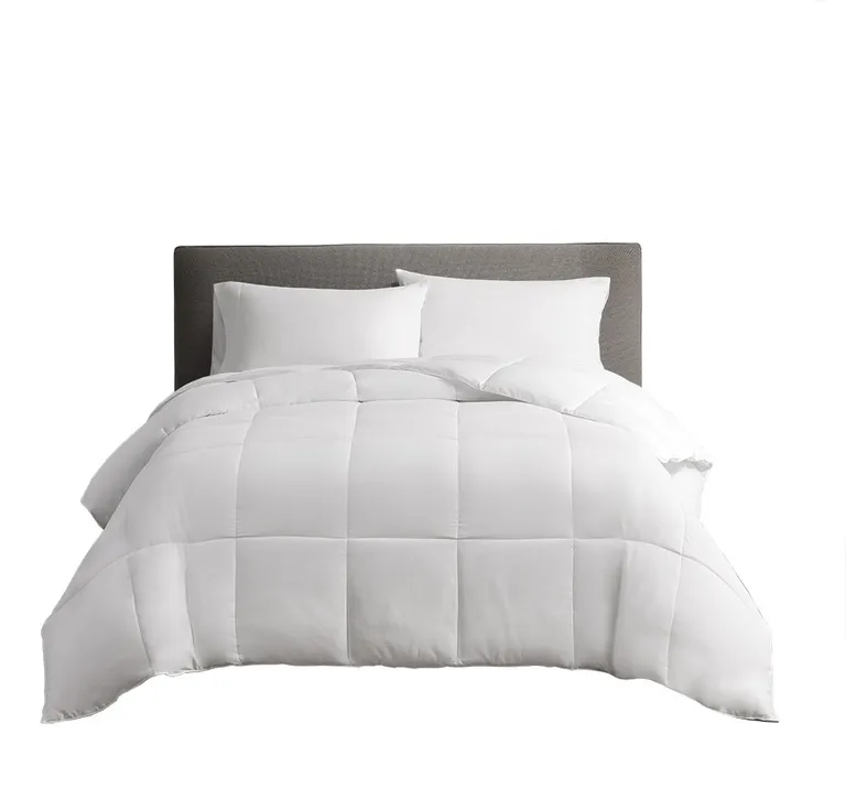 White Ring Stitch Sham And Comforter Photo 4