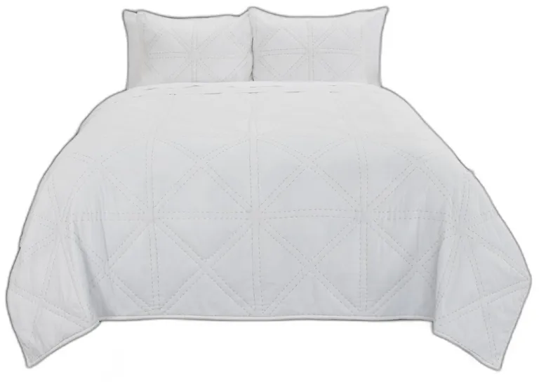 White Twin Extra Long 100% Cotton 300 Thread Count Machine Washable Down Alternative Comforter Photo 1