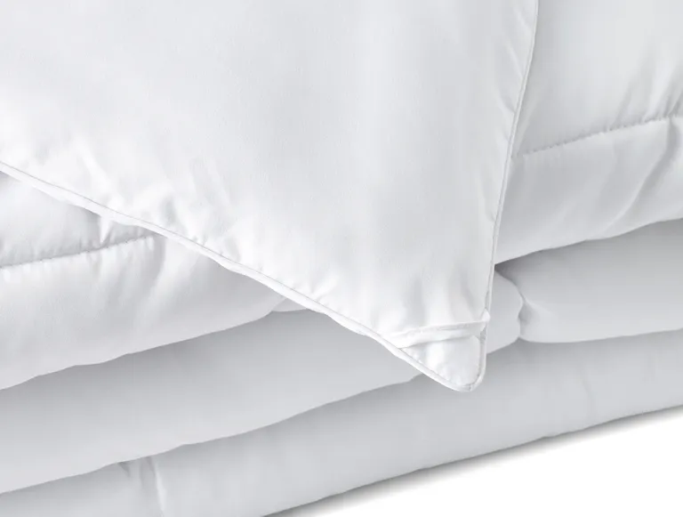 White Twin Microfiber Washable Microfiber Down Alternative Comforter Photo 4