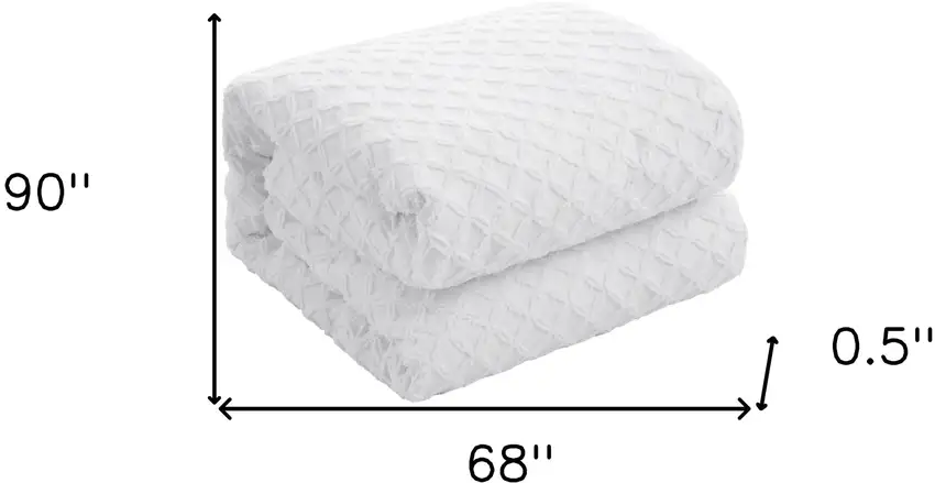 White Twin Polyester 180 Thread Count Washable Duvet Cover Set Photo 8