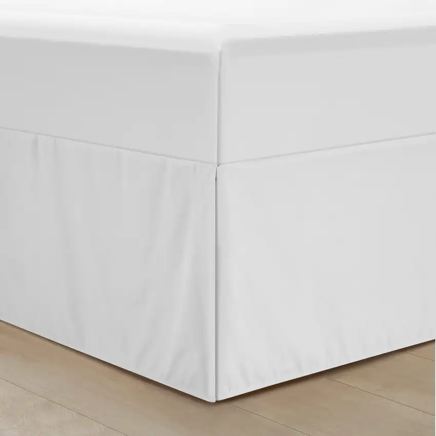 White Twin Polyester 180 Thread Count Washable Down Comforter Set Photo 5