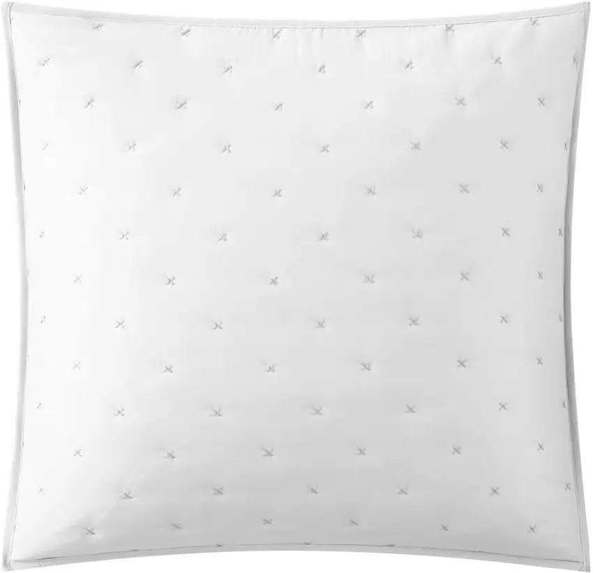 White Twin Polyester 180 Thread Count Washable Down Comforter Set Photo 3