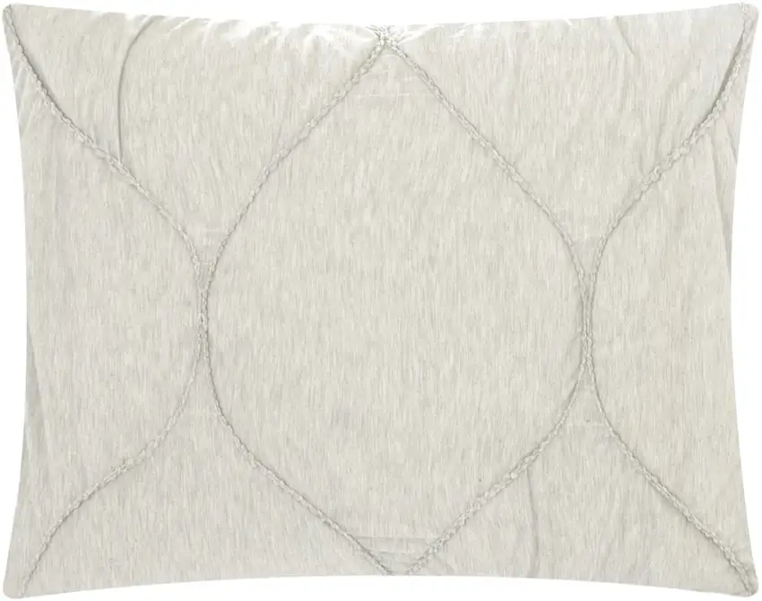 White Twin Polyester 130 Thread Count Washable Down Comforter Set Photo 3